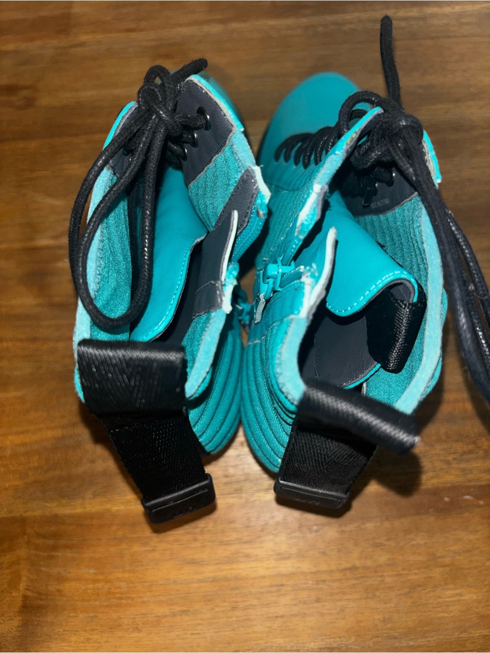 United nude Teal Lace-Up Ankle Boots for Women - Picture 7 of 7